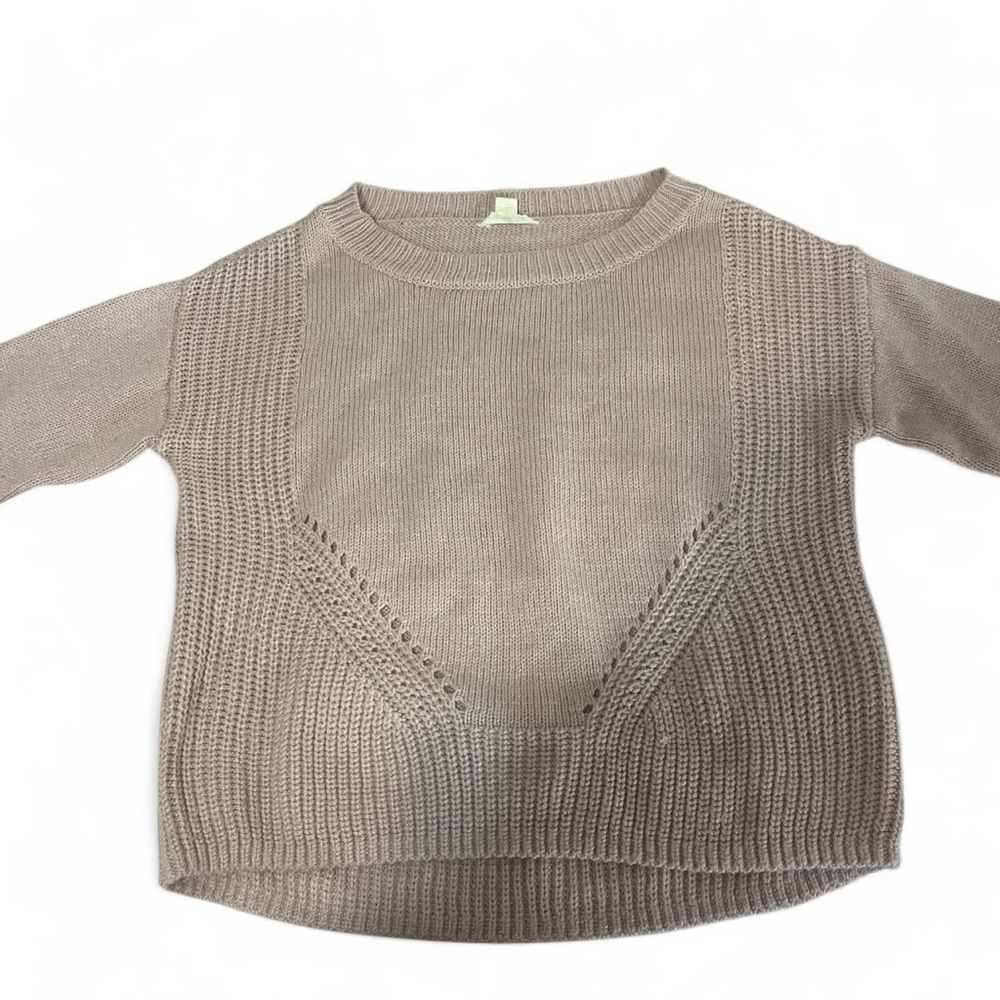 Elegant Tan Women's Sweater
